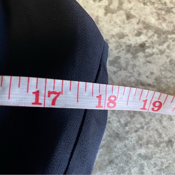 Maurices Navy Blue Pleated Halter Dress Women’s Small - Picture 6 of 9